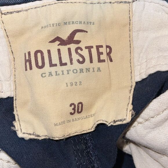 Blue Hollister Cargo Shorts sz 30 - Picture 6 of 6